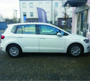 VW Golf Sportsvan Handycap